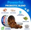 Probiotics for Dogs Support Gut Health Itchy Skin Allergies Immunity Yeast Balance Dog Probiotics and Digestive Enzymes with Prebiotics Reduce Diarrhe