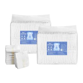 VEVOR Disposable Dog Diapers Super Absorbent Female Dog Diapers (Option: S Size 96 Count)